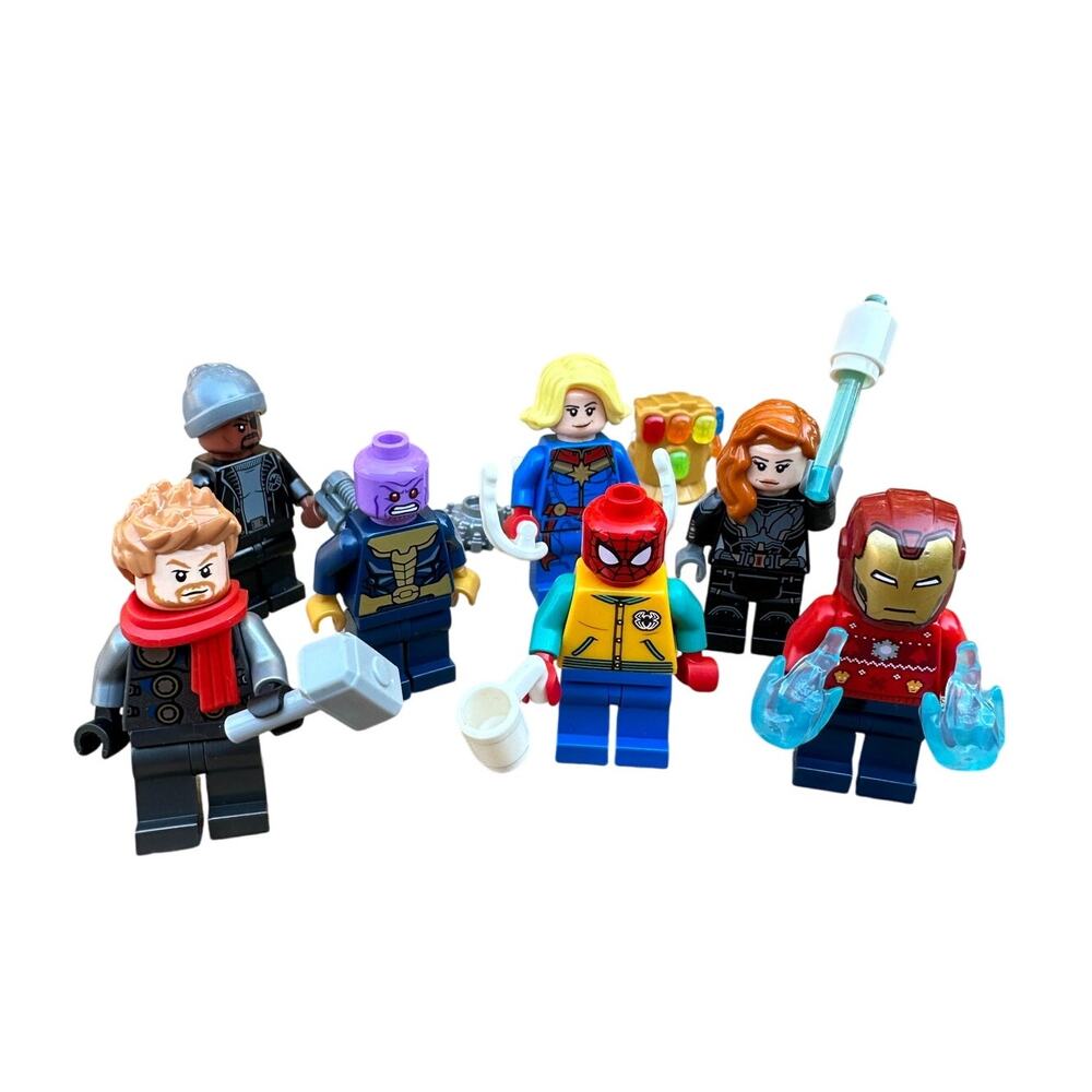 Lego Marvel Avengers Christmas Minifigures